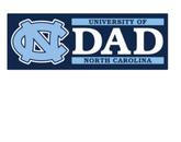 UNC Dad Bar Magnet